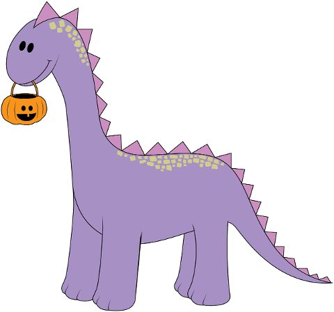 dinosaur-halloween-cartoon-purple-10532841