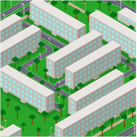 city-buidings-streets-isometric-3d-10098221