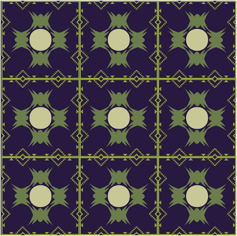 pattern-green-art-blue-repeating-7720545