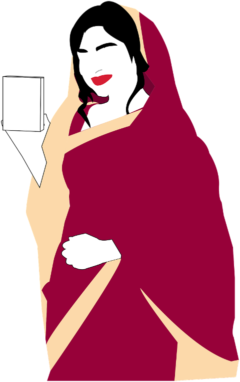 woman-saree-drawing-cartoon-7248391