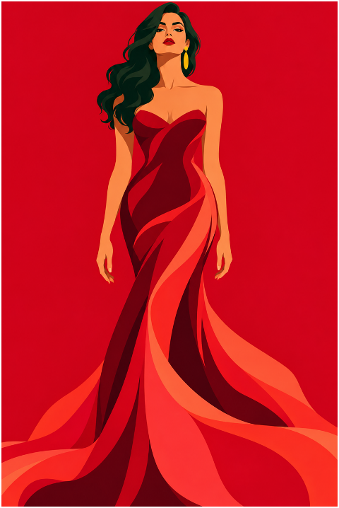 woman-in-red-dress-evening-gown-10511344