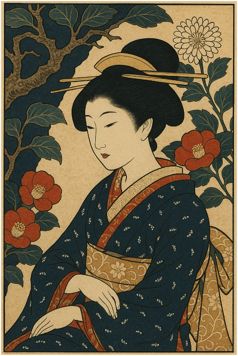 japan-geisha-kimono-ukiyo-e-9862896