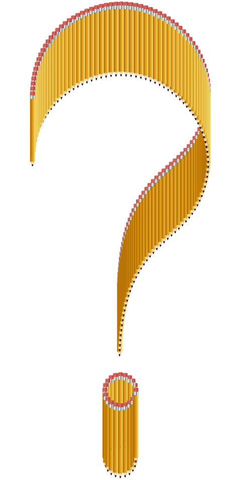 pencils-question-mark-typography-8119068