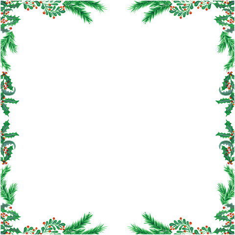 christmas-border-holly-needles-6840053