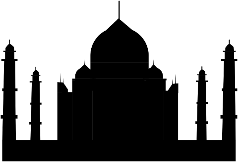 taj-mahal-silhouette-landmark-7473530