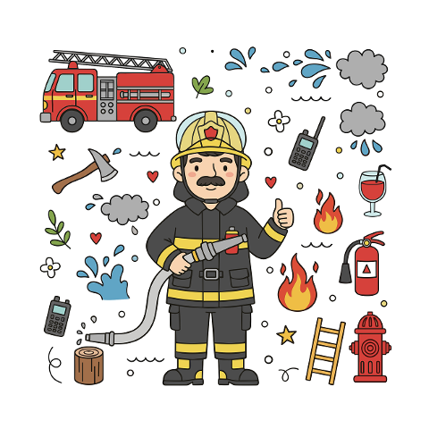 ai-generated-firefighter-fire-trucks-9919524