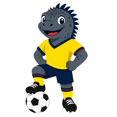 iguana-football-mascot-10342087