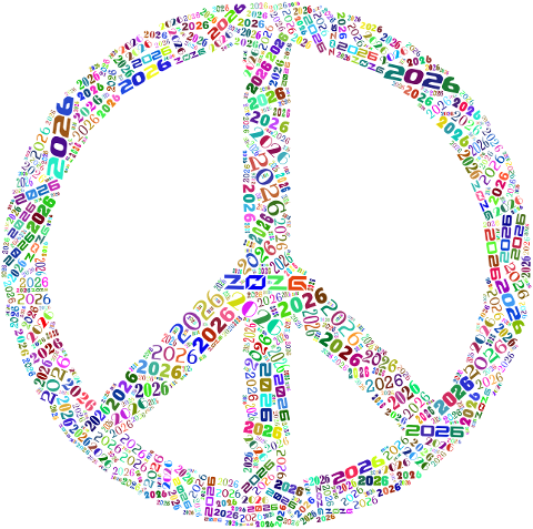 calendar-2026-peace-sign-typography-9882428