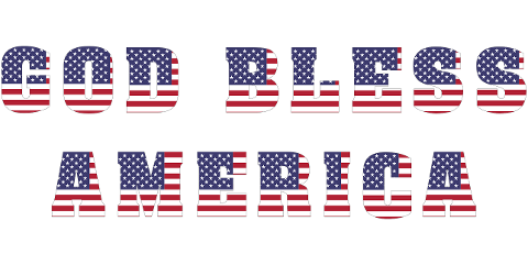 god-bless-america-typography-8863905