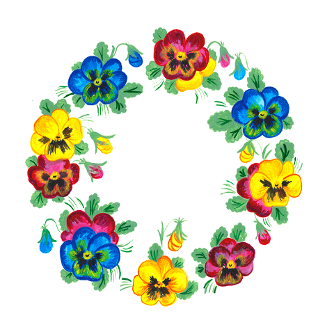 pansies-wreath-frame-border-circle-6270831