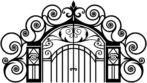 ai-generated-gate-entrance-line-art-8836682