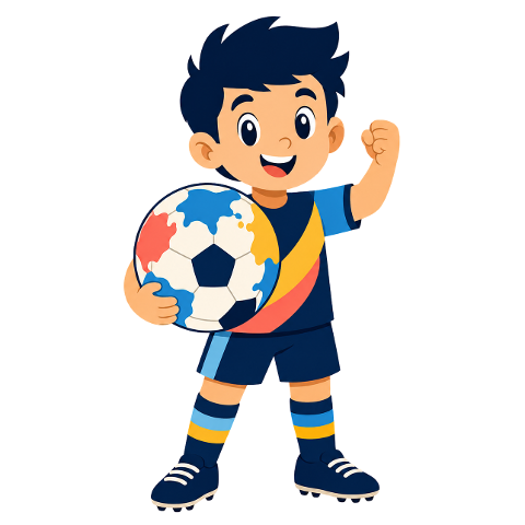 football-mascot-globe-kids-sports-10320360