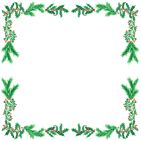 christmas-christmas-border-mistletoe-6840052