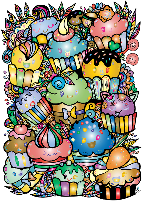 cupcake-doodle-food-decorative-6940710