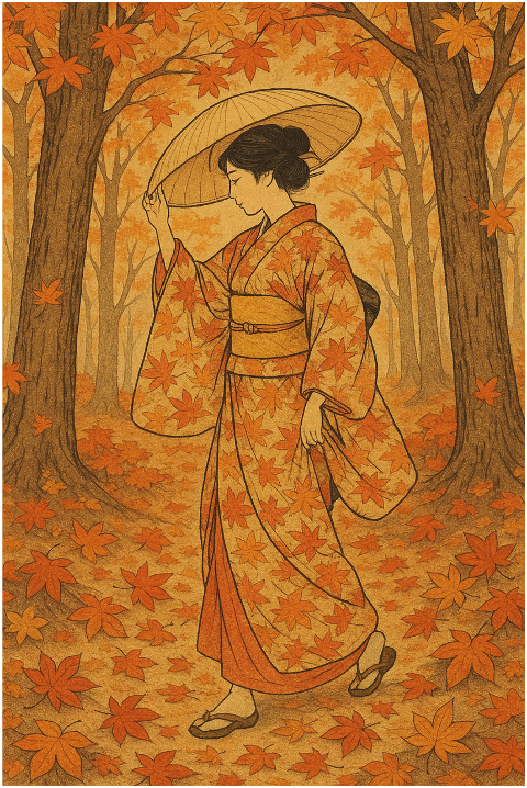 japan-kimono-woman-autumn-ukiyo-e-9868504