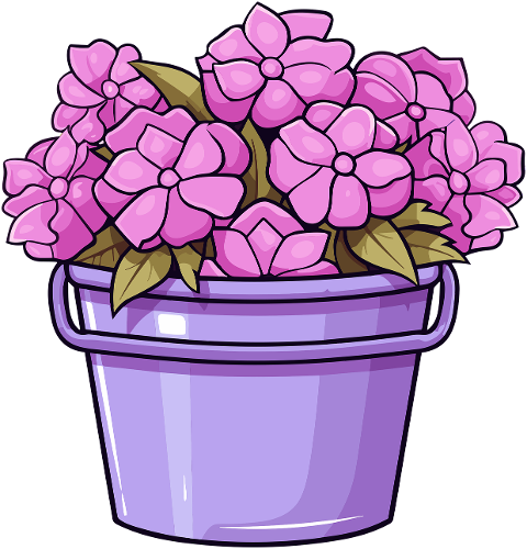 ai-generated-flowers-bucket-bunch-8307287