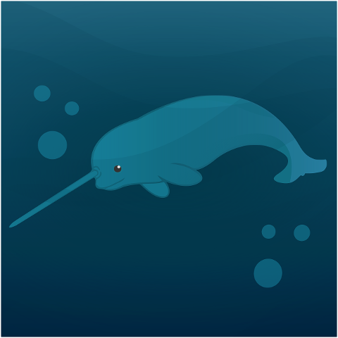 animal-narwhal-fish-underwater-sea-6923632