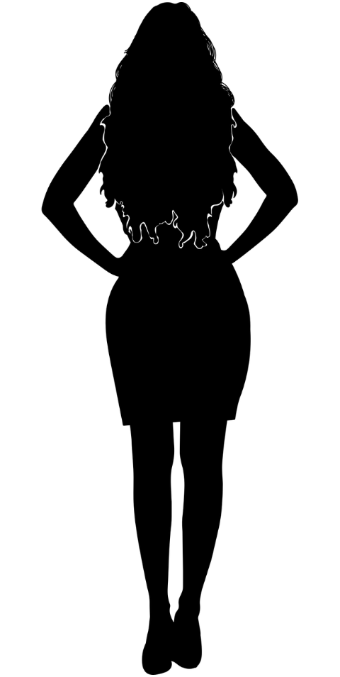 long-hair-woman-female-silhouette-7106152