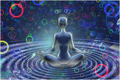 meditation-woman-water-ripples-6155454