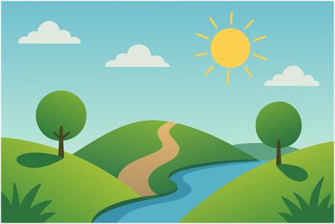 path-landscape-landscape-caricature-9896693