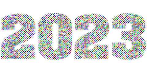 calendar-2023-new-year-time-mosaic-7435474