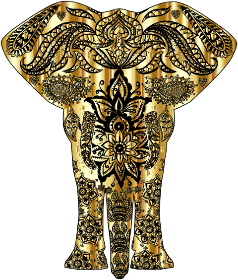 elephant-flower-wallpaper-ornamental-8005791