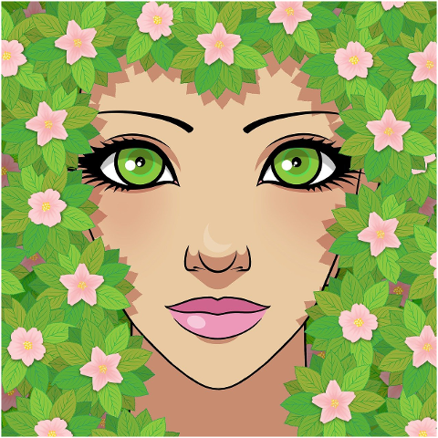 woman-fairy-flowers-leaves-6130567