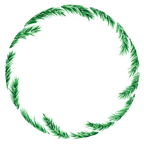 spruce-needles-wreath-frame-border-6807221
