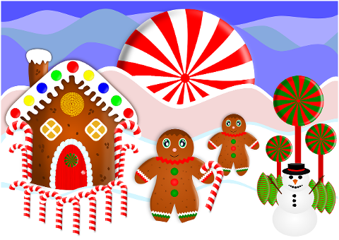 map-christmas-advent-gingerbread-7494637