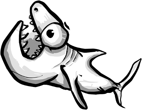 shark-fish-jaws-black-and-white-7289013