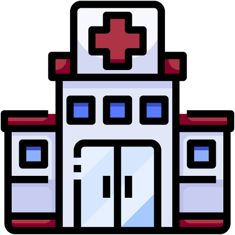 flat-medical-building-icon-5051449
