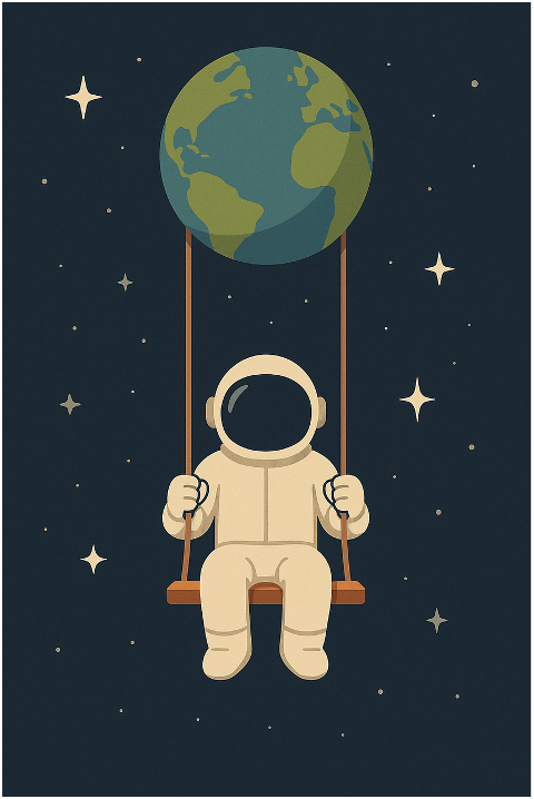 astronaut-space-earth-stars-cosmic-9892955