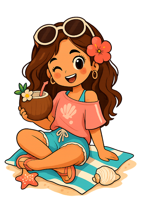 summer-beach-cartoon-character-10297436
