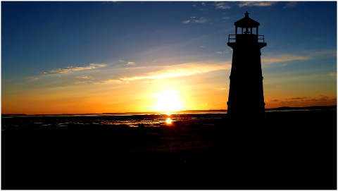 sunset-ocean-lighthouse-nature-sea-4275643