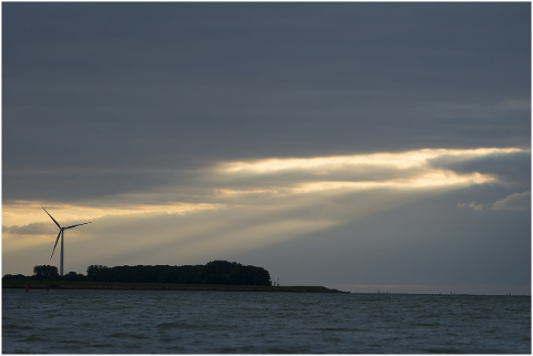 clouds-sky-sunset-godray-water-4461691