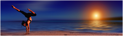 meditation-yoga-woman-beach-sunset-4272890
