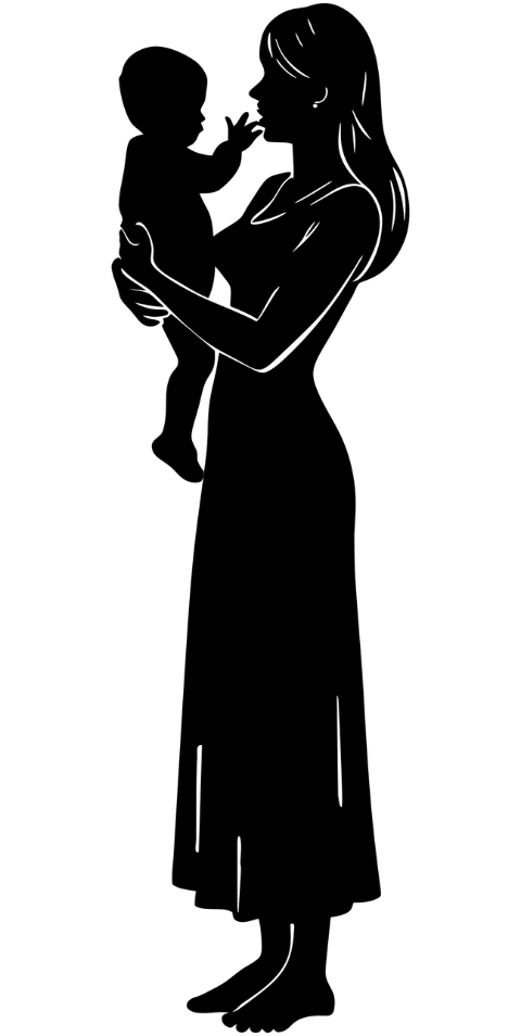 mother-child-silhouette-baby-8940500