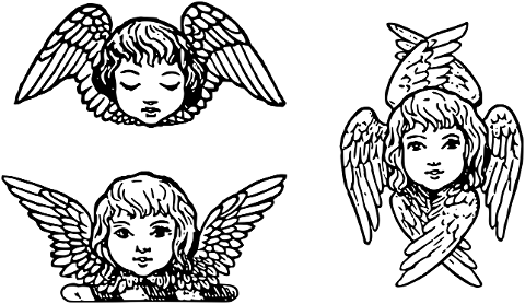 angel-cherub-seraph-line-art-god-8095381