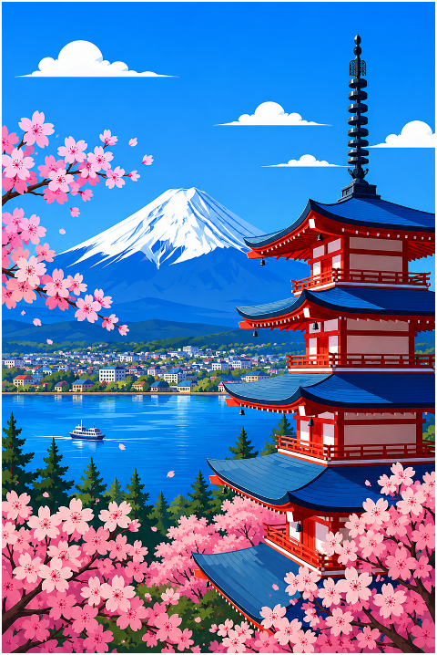 ai-generated-japan-mount-fuji-10284626