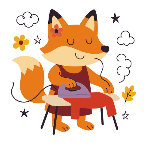 ai-generated-fox-iron-ironing-9597825