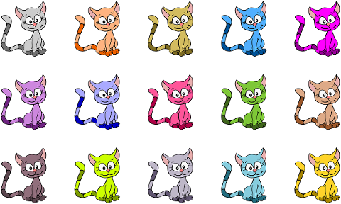 animal-cats-drawing-kittens-cutout-6906610