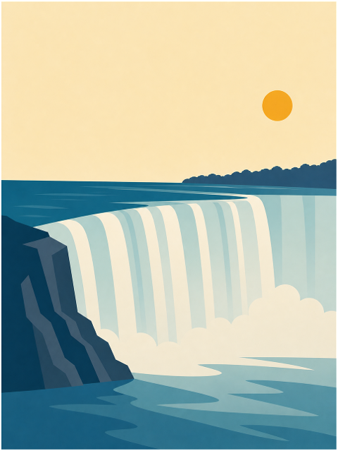 waterfall-nature-illustration-10263734