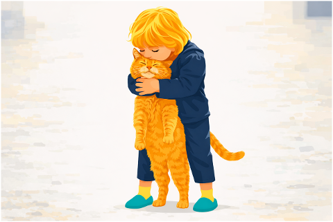 child-hugging-cat-kid-with-pet-10178464