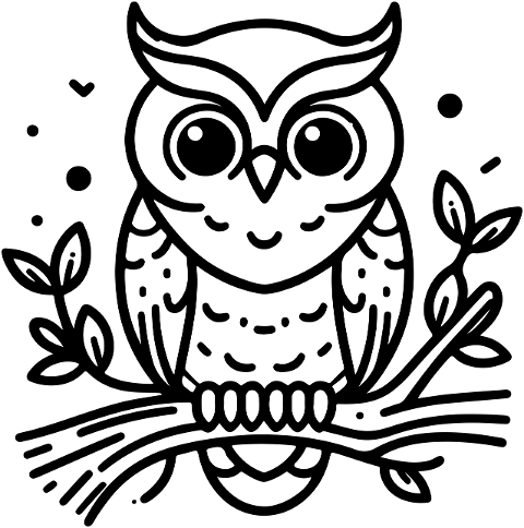 owl-cute-coloring-page-digital-art-9057397