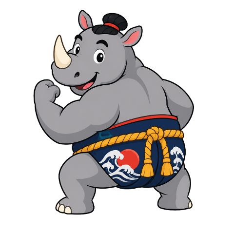 rhinoceros-sumo-cartoon-character-10295248