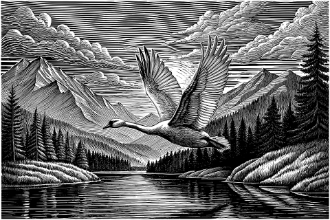 ai-generated-swan-lake-landscape-9545969