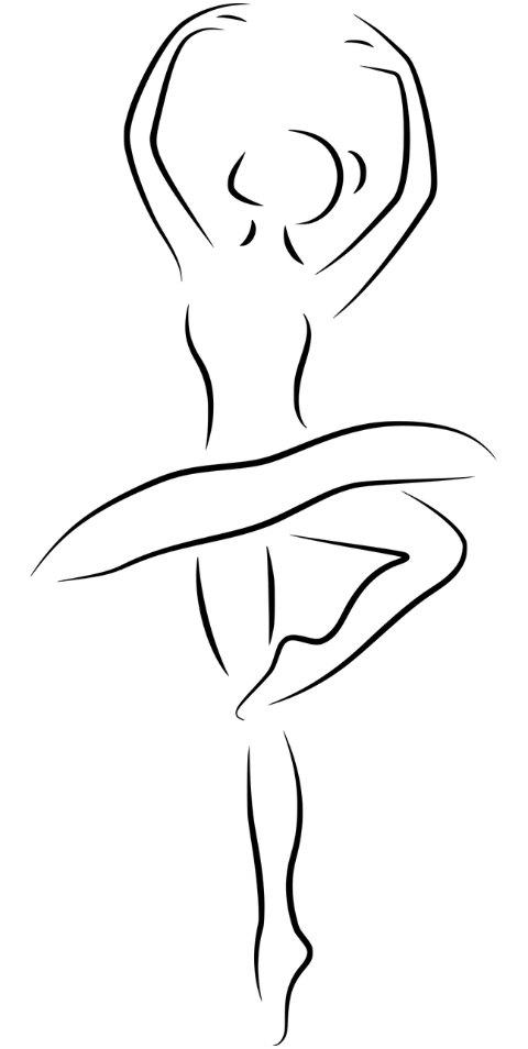 ballet-ballerina-line-art-dancing-8416386