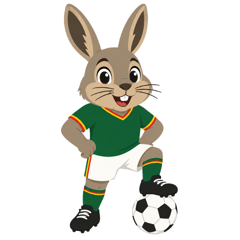 viscacha-football-mascot-10341685