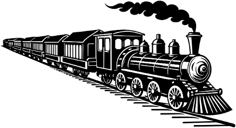 train-locomotive-line-art-rail-8746641