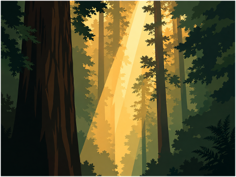 forest-trees-sunbeams-golden-light-10440683